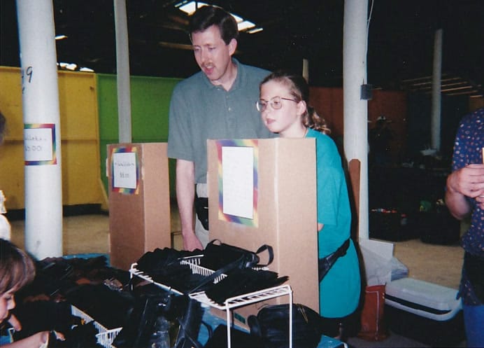 BeltOutlet team members working in the warehouse