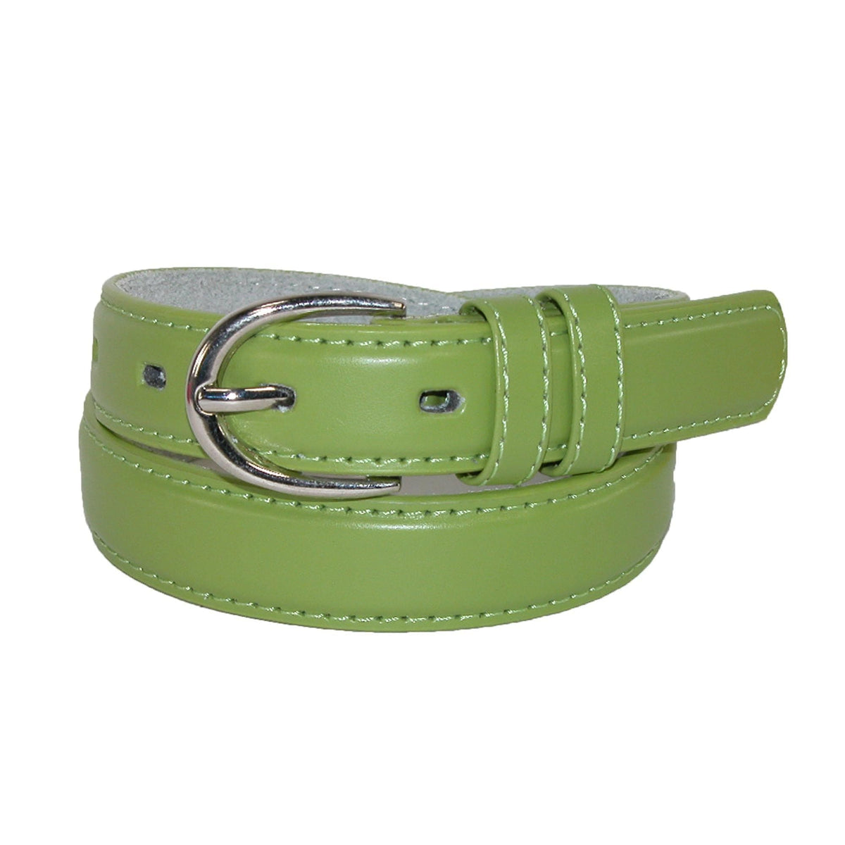 Toddlers Basic 1 Inch Leather Belt by CTM Dress Belts at