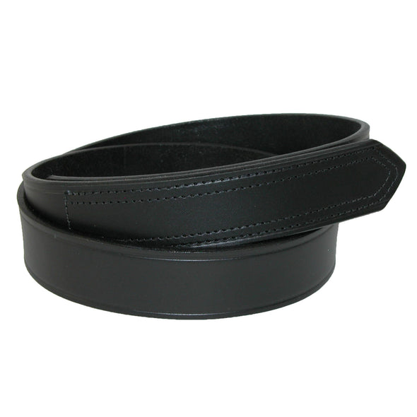Men's Big & Tall Leather No Scratch Work Belt with Hook and Loop Closure