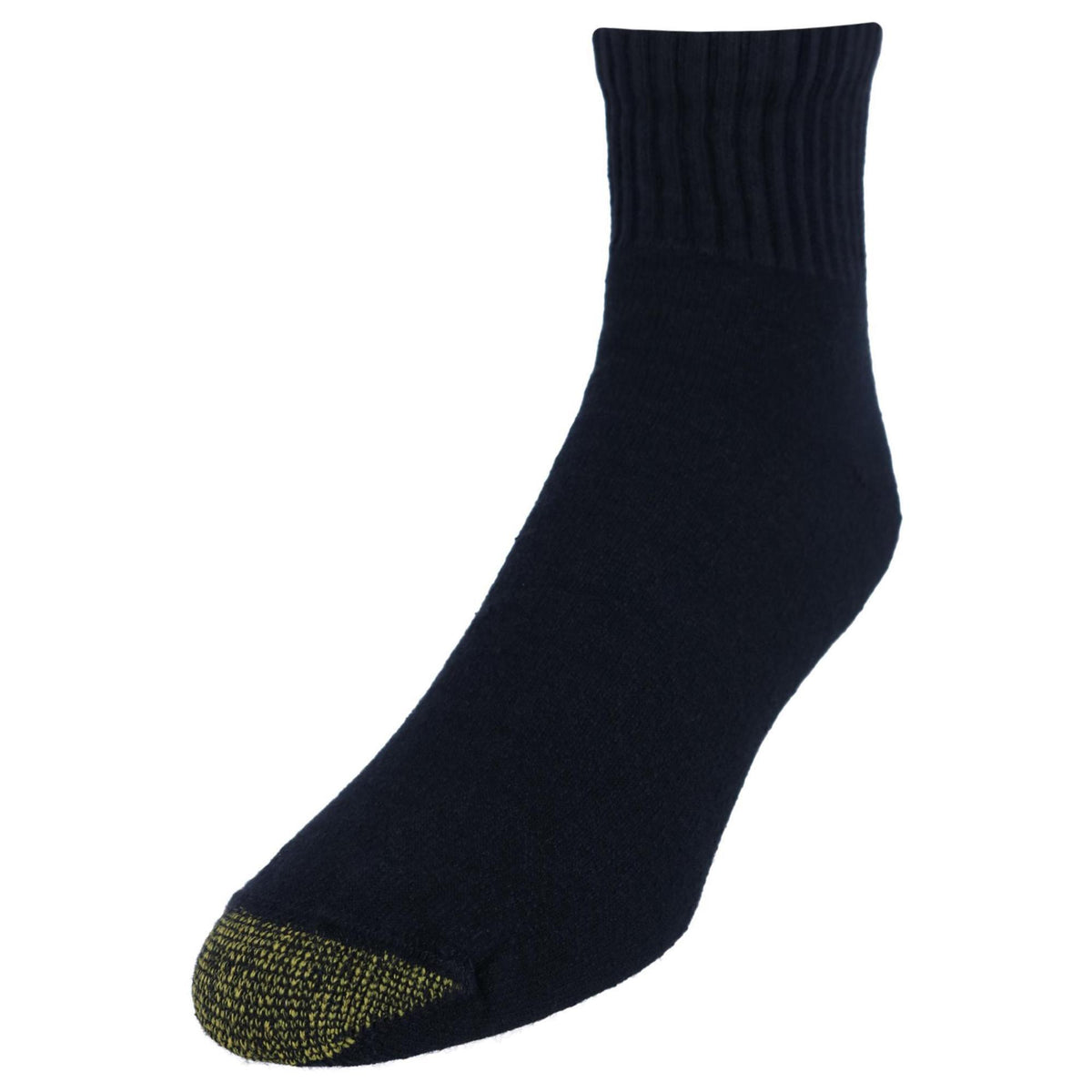 Men's Big & Tall Cotton Quarter Socks (Pack of 6) by Gold Toe Big and