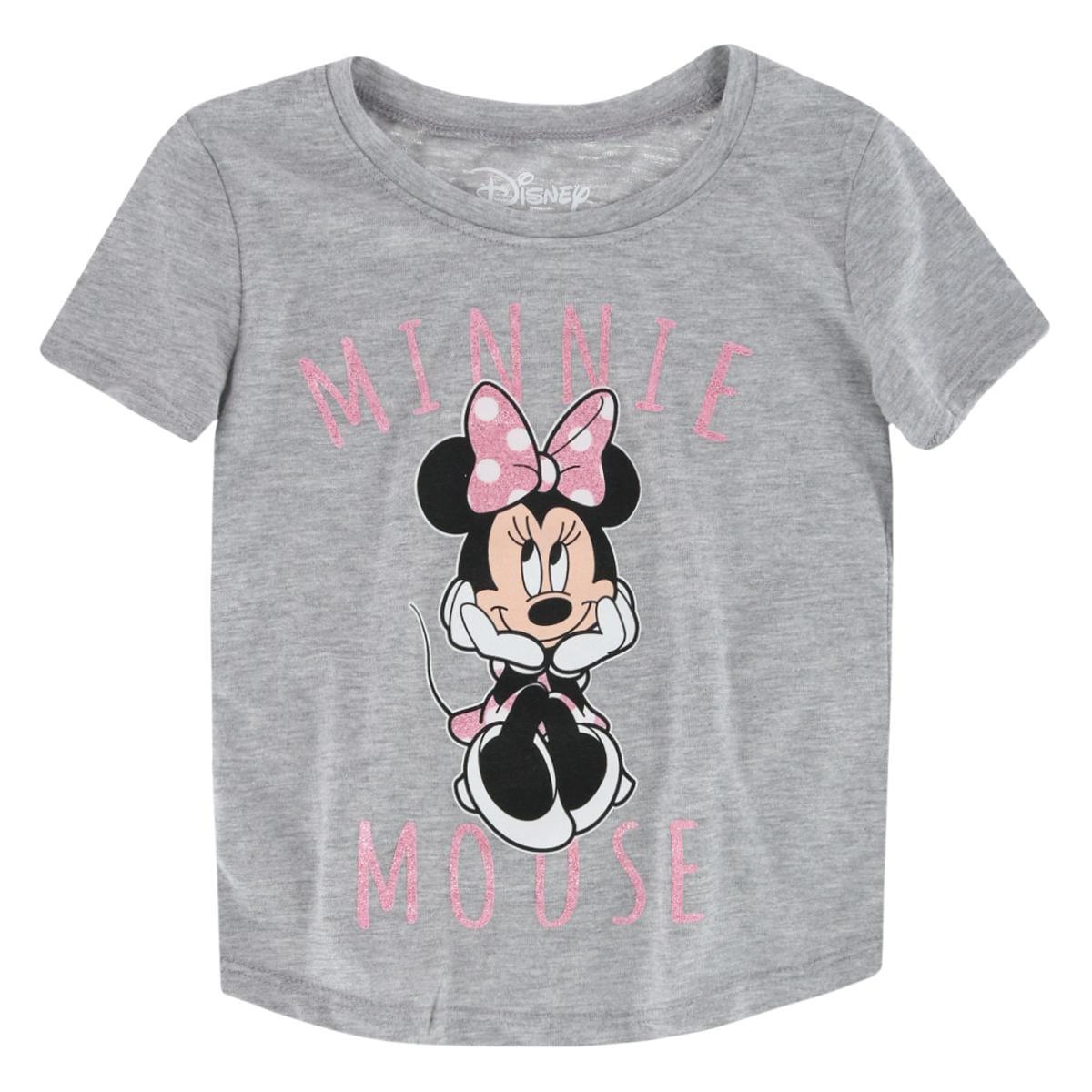 Minnie Minors Girls Grey T-Shirts main image 0