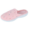 Women's Terry Scalloped Embroidered Clog Slippers