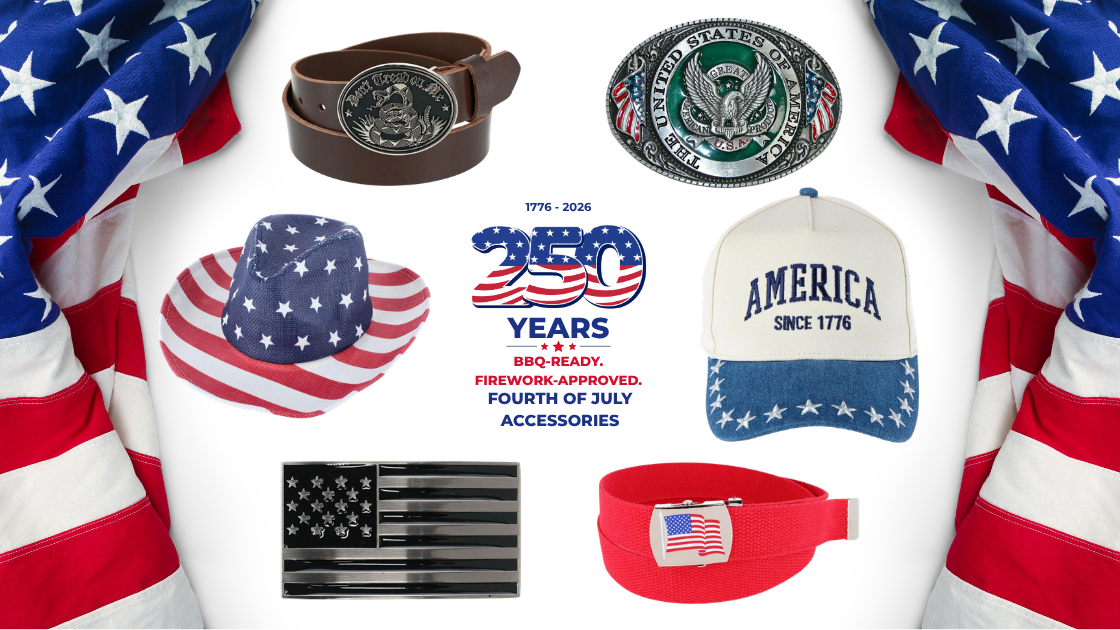 4th of July Belt Outlet Accessories