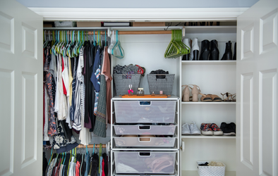 Organized closet