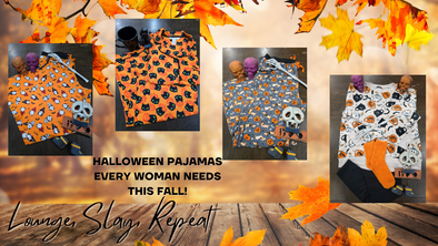 Variety of Women's Halloween Pajamas