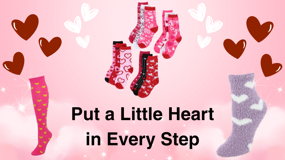 Women's Valentine's Day Socks