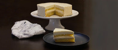 Easy Layered White Chocolate Cheesecake