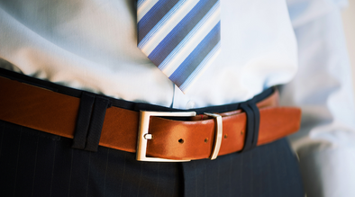 Dress belts for men