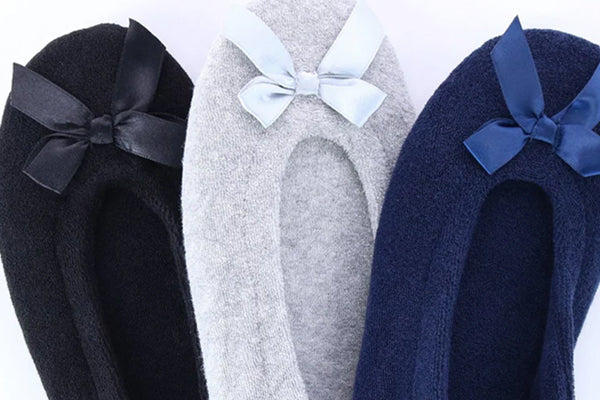 Three ballerina slippers
