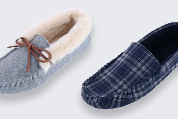 Slippers for men, women, and children width=