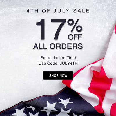 4th of July Sale: 17% Off All Orders for a limited time. Use code JULY4TH. Shop now!