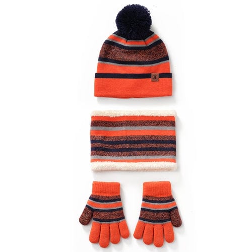 Kids hat scarf and gloves sales