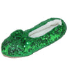 Women's Sequins Ballerina Slippers with Sherpa Fleece Lining