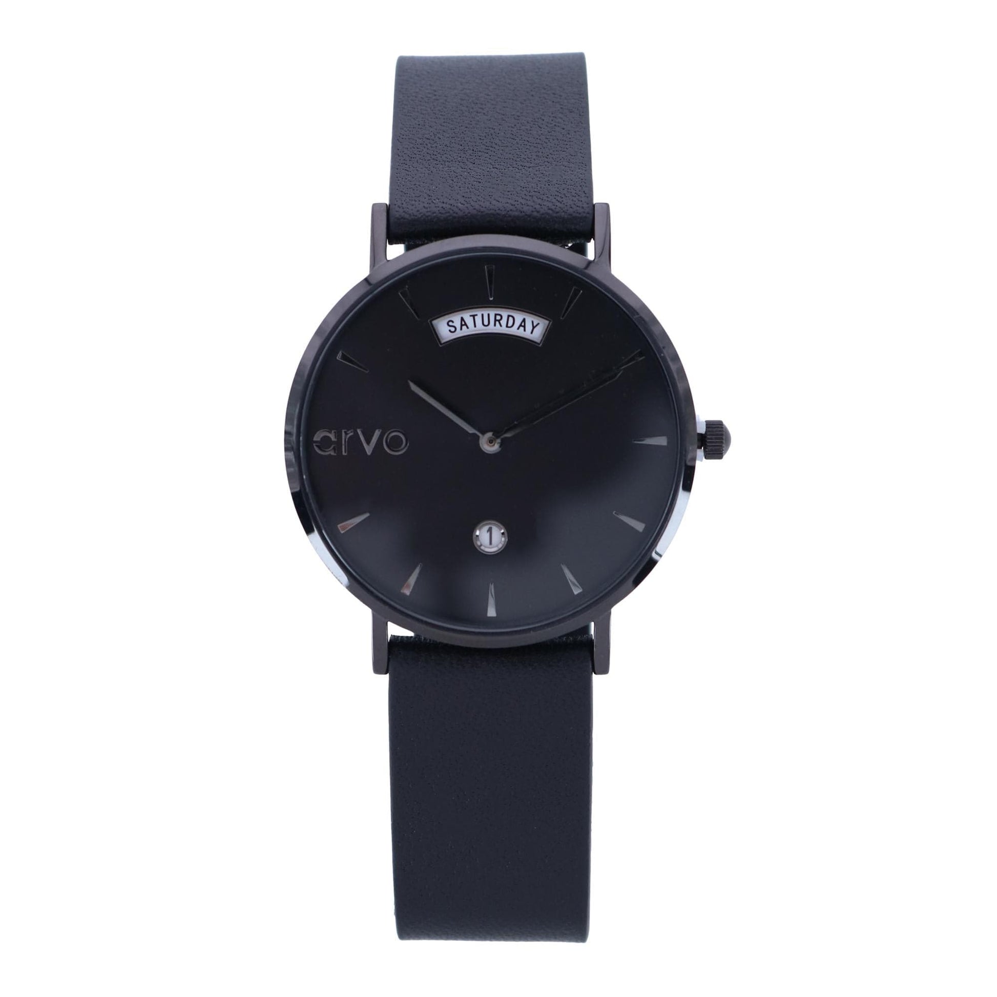 Arvo Black Awristacrat Watch - Black Awristacrat Watch
