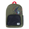 Freshman Backpack with Front Pocket Compartment and Surfer Detail