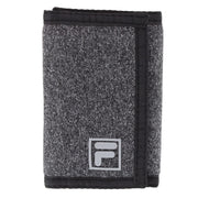 Men's Sporty Trifold Wallet with Hook & Loop Closure