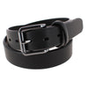 Women's Burnished Edge and Crossed Loop Casual Belt