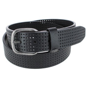 Women's Perforated Tumbled Edge Belt