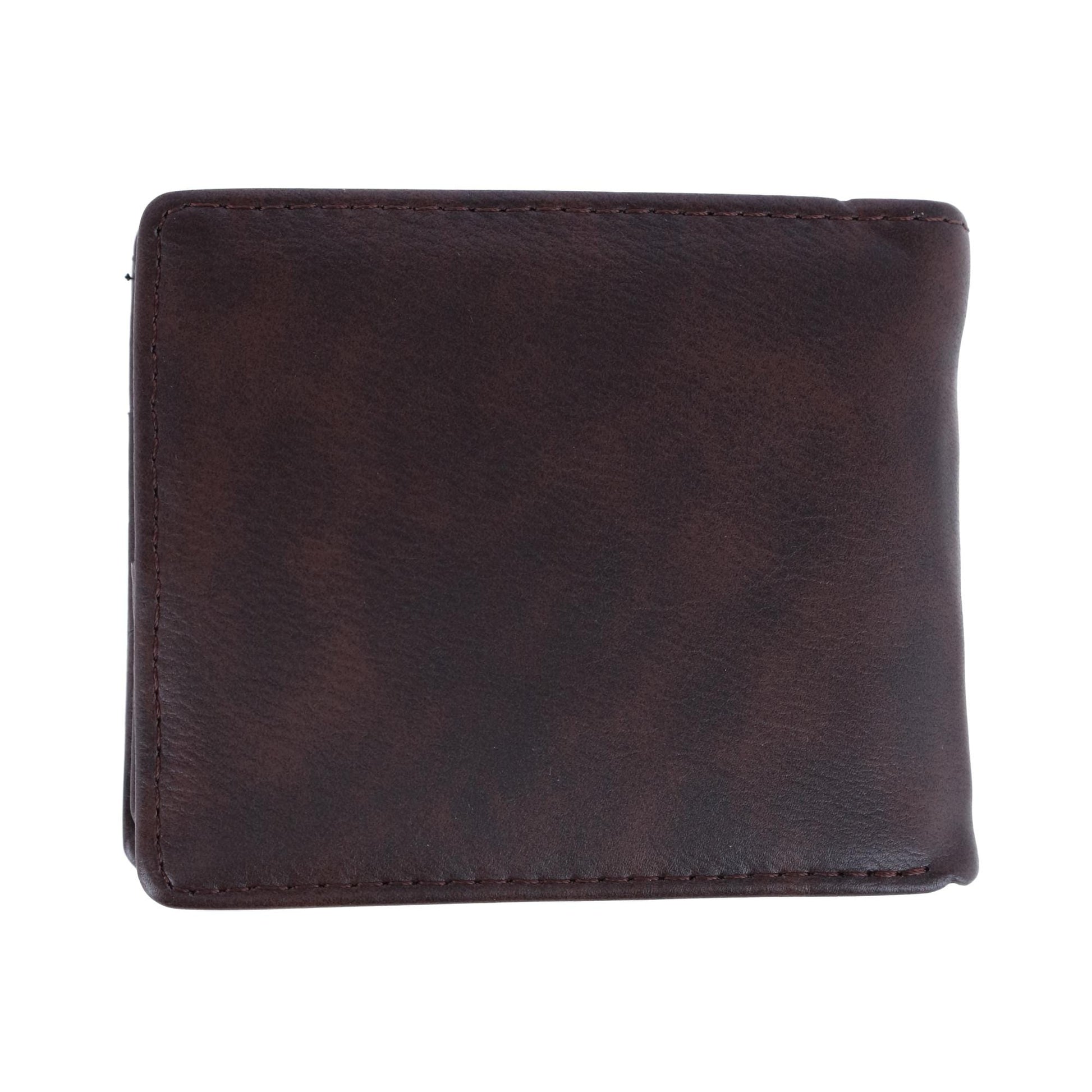 Lee Men's Pebble Grain Traveler Wallet - Brown