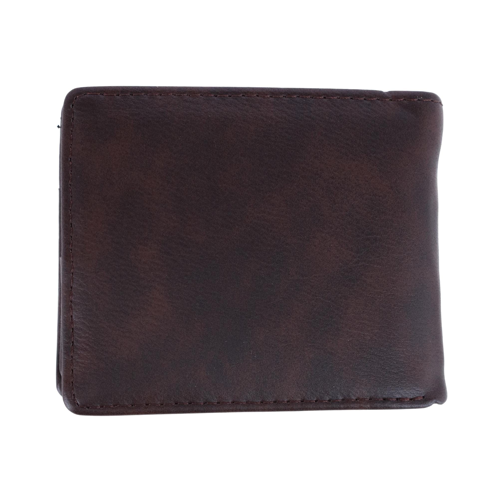 Lee Men's Pebble Grain Traveler Wallet - Brown