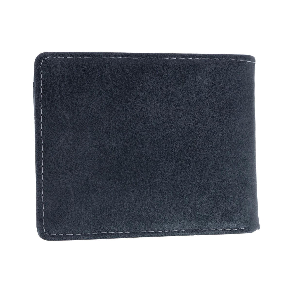 Lee Men's Tumbled Faux Leather Bifold Wallet - Gray