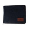 Men's Tumbled Leather Bifold Wallet