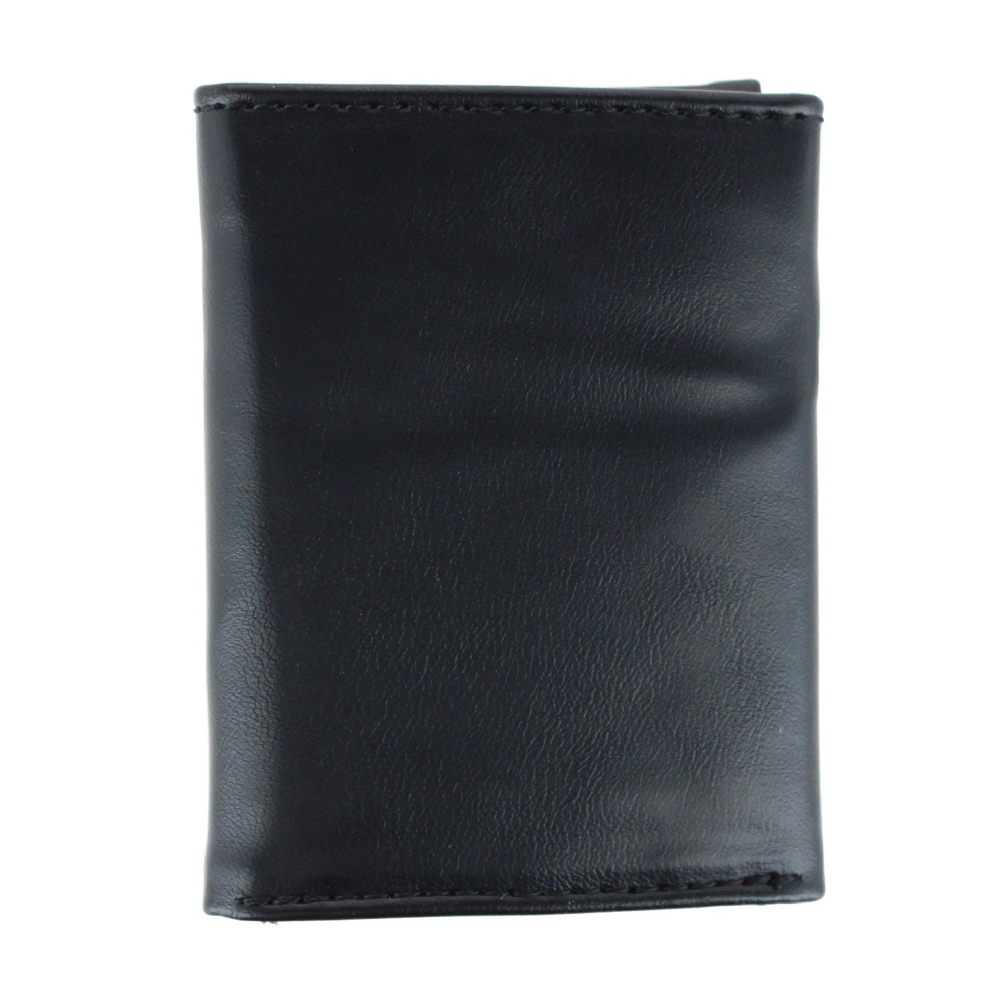 Lee Men's Smooth Trifold Wallet - Black