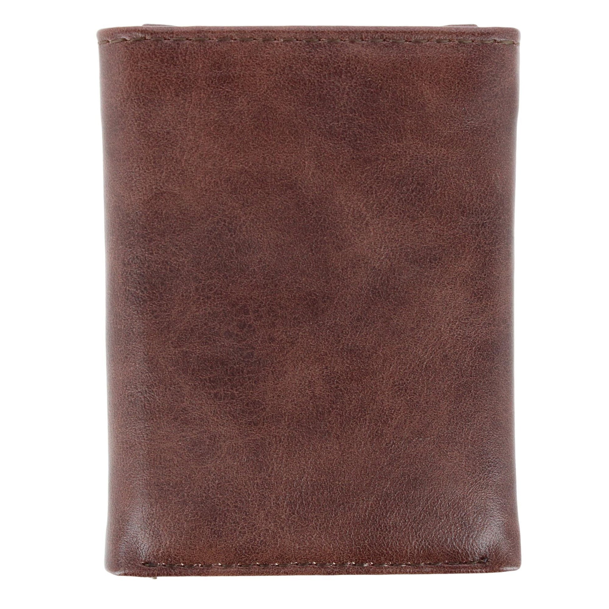 Lee Men's Smooth Trifold Wallet - Brown