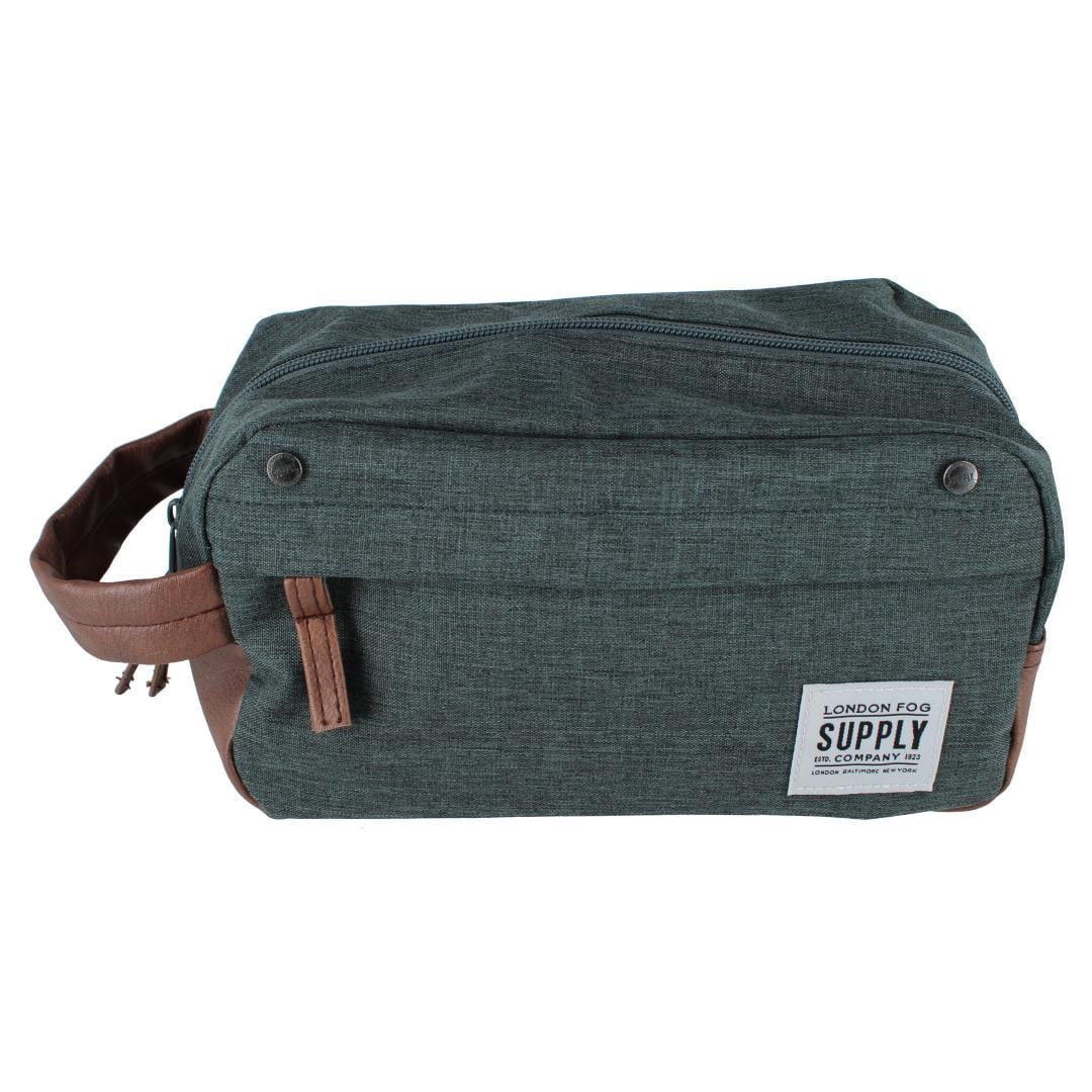London Fog Men's Accessory Case Travel Kit with Carrying Handle - Men's Accessory Case Travel Kit with Carrying Handle