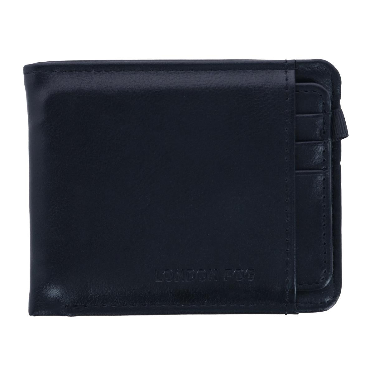 Pass Case Men's Leather Passcase Wallet with Removable Case by London Fog ...