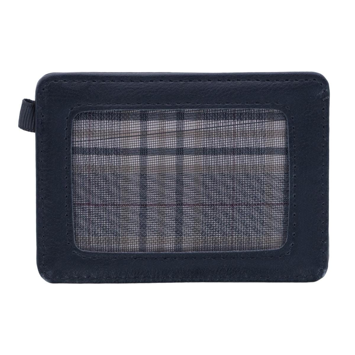 London Fog Men's Leather Passcase Wallet with Removable Case - Black