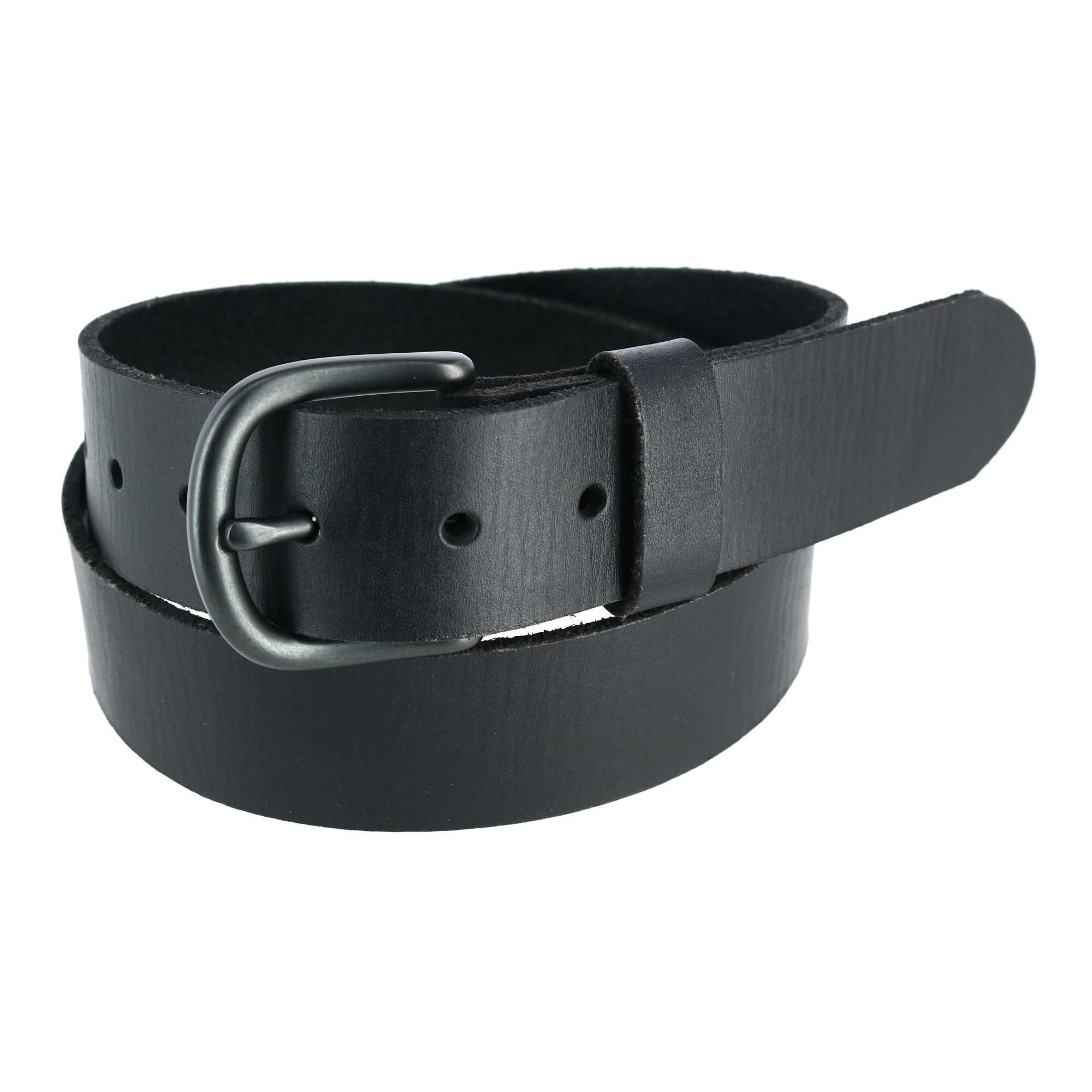 Wrangler Men's Vegetable Tanned Distressed Leather Belt - Men's Vegetable Tanned Distressed Leather Belt