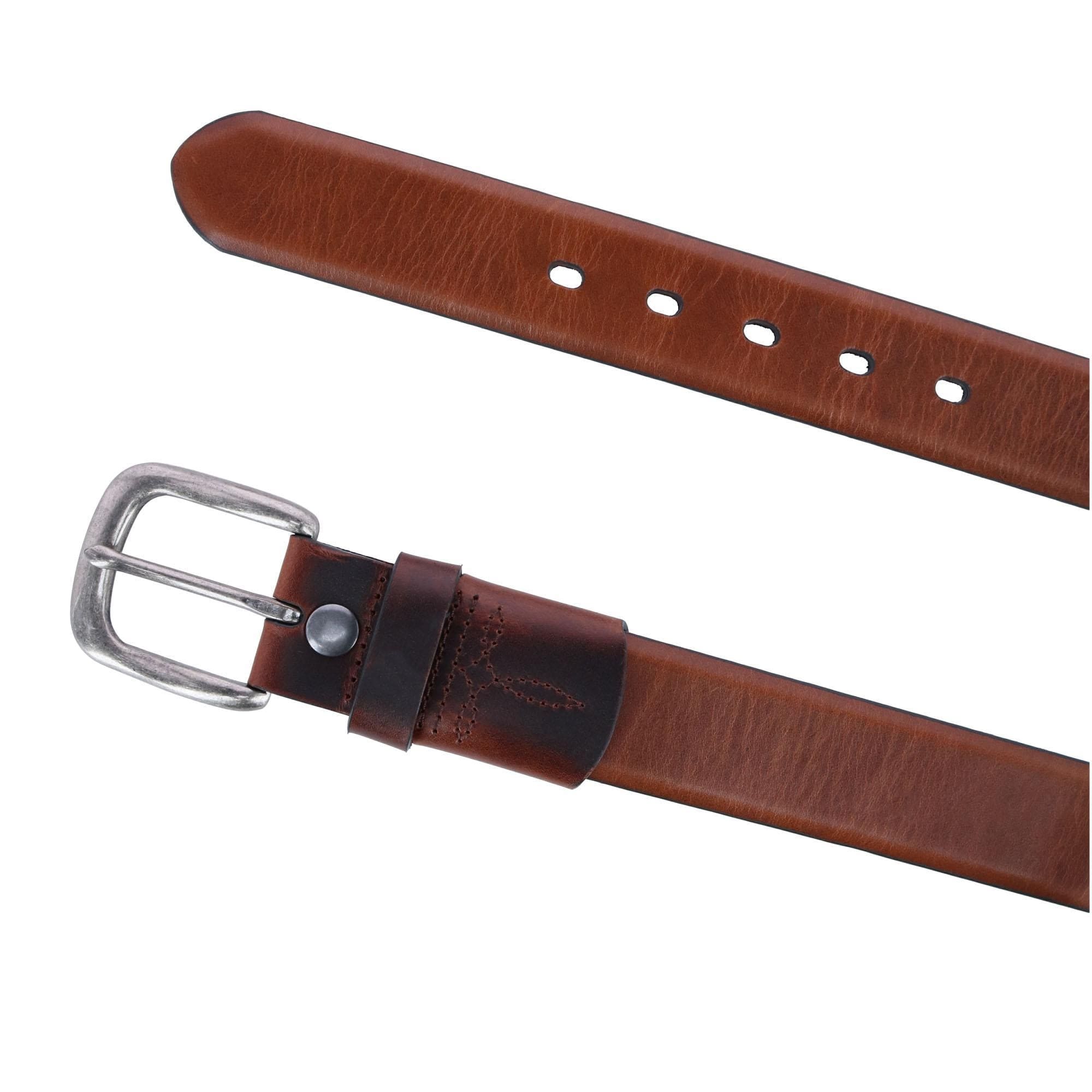 Wrangler Men's Vintage Stretch Belt - Brown