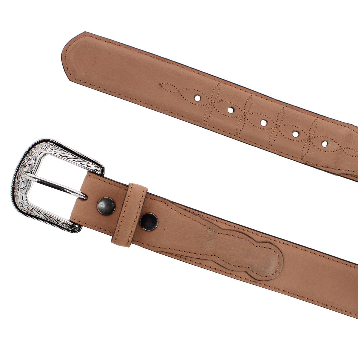 Wrangler Men's 38mm Crazyhorse Western Casual Belt - Brown