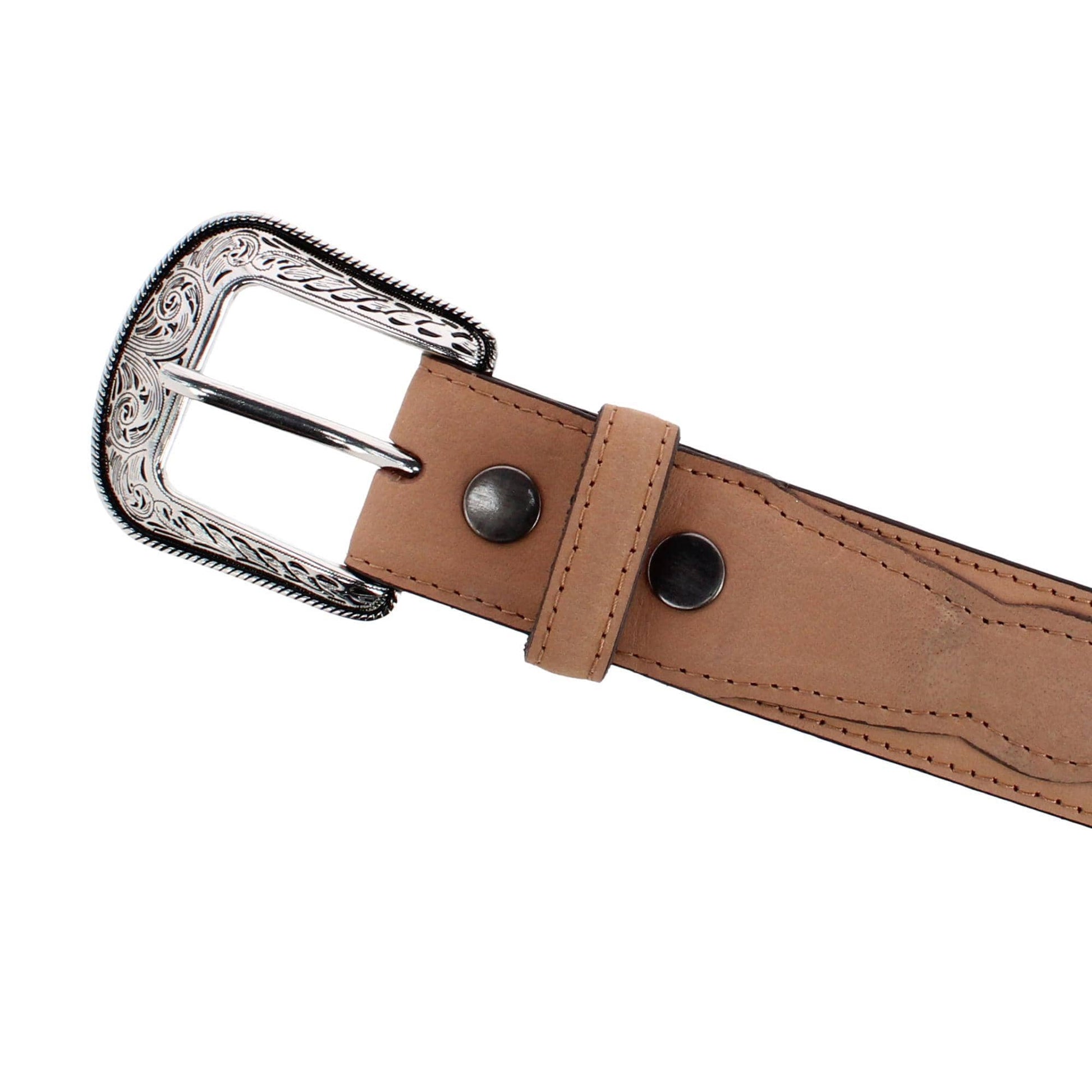 Wrangler Men's 38mm Crazyhorse Western Casual Belt - Brown