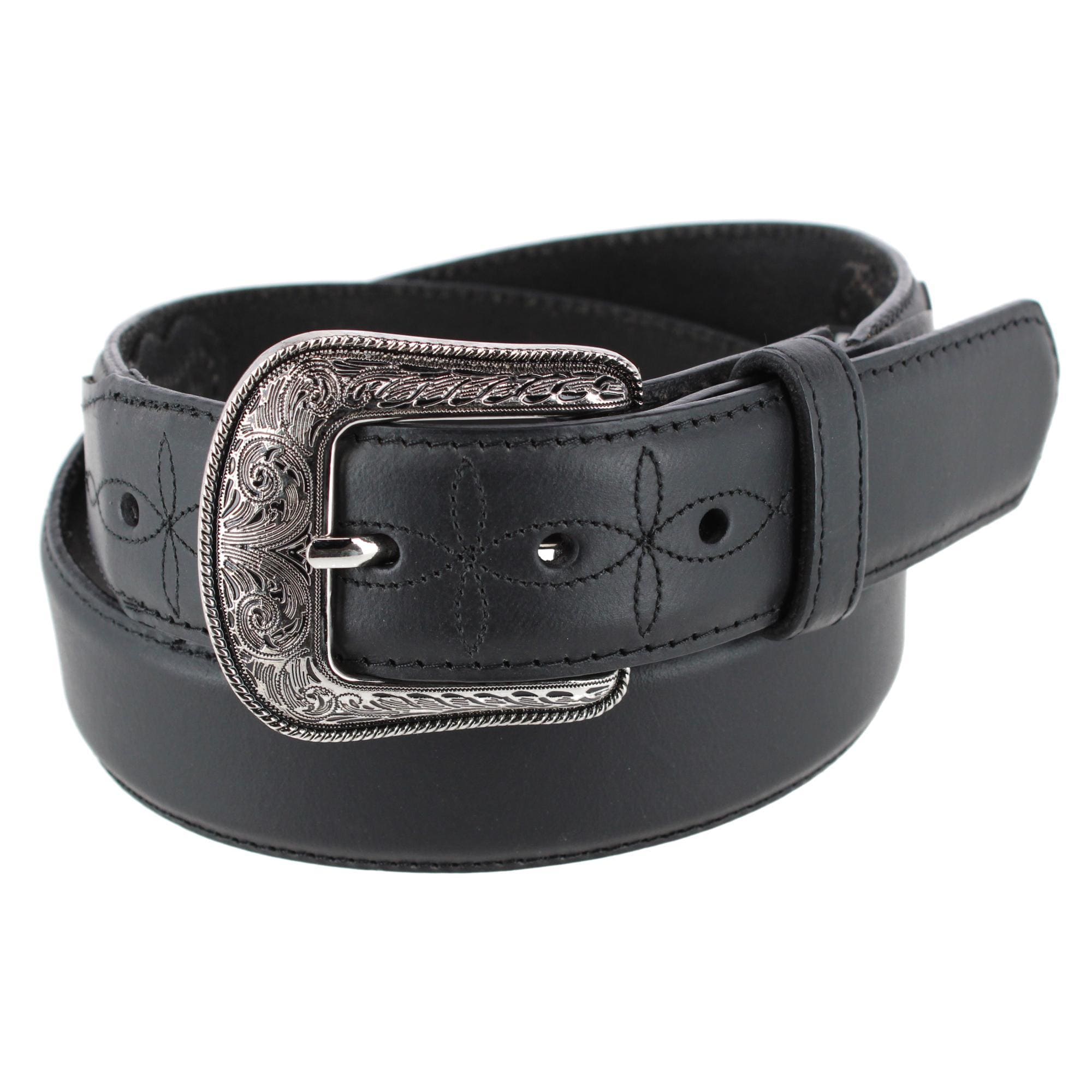 Wrangler Men's 38mm Crazyhorse Western Casual Belt - Men's 38mm Crazyhorse Western Casual Belt