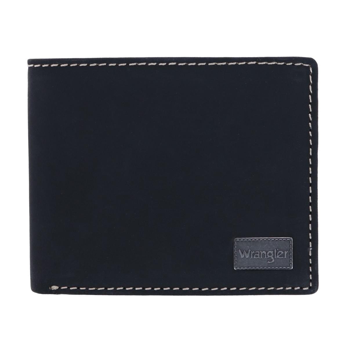 Wrangler Men's Oil Tanned Leather Bifold Wallet - Men's Oil Tanned Leather Bifold Wallet