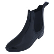 Women's Solid Color Waterproof Ankle Rain Boots