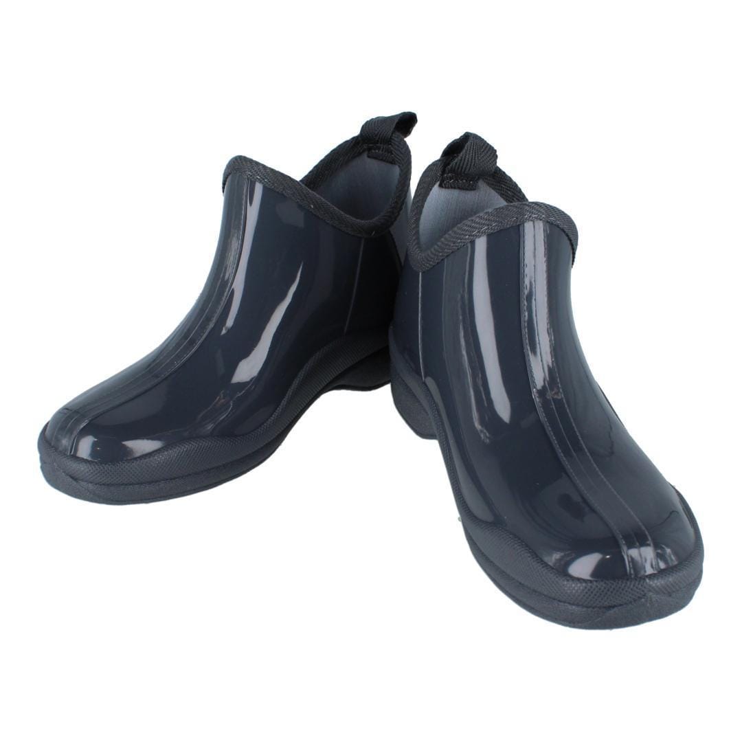 CTM® Women's Solid Ankle Height Garden Rain Boots