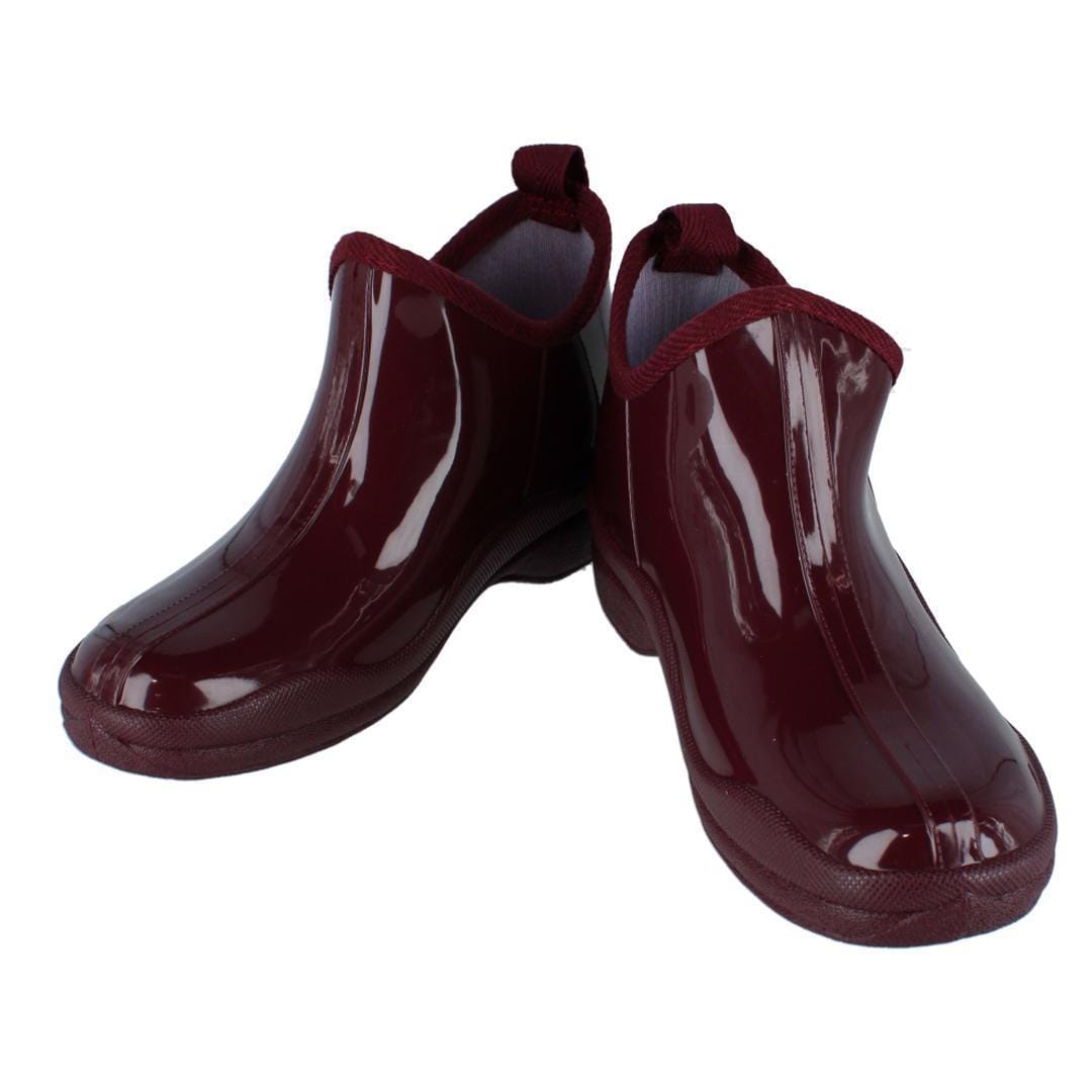 CTM® Women's Solid Ankle Height Garden Rain Boots - Women's Solid Ankle Height Garden Rain Boots