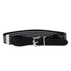 Kids' Striped Elastic Stretch Belt with Buckle