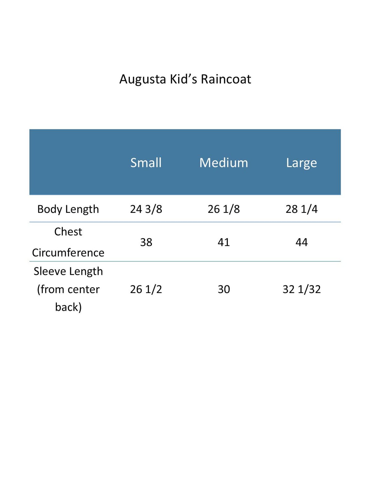 Augusta Youth Clear PVC Reusable Waterproof Rain Jacket - Clear