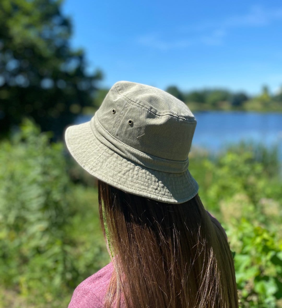 Ascentix Cotton Packable Bucket Hat - Khaki