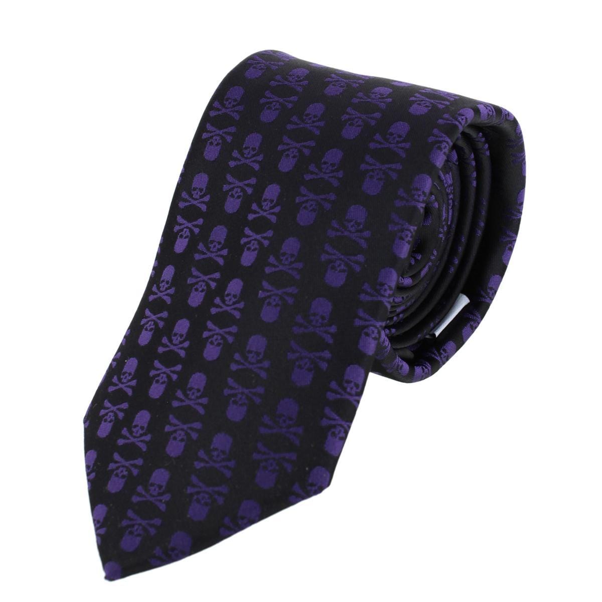 Ascentix Pirate Skull and Crossbones Necktie