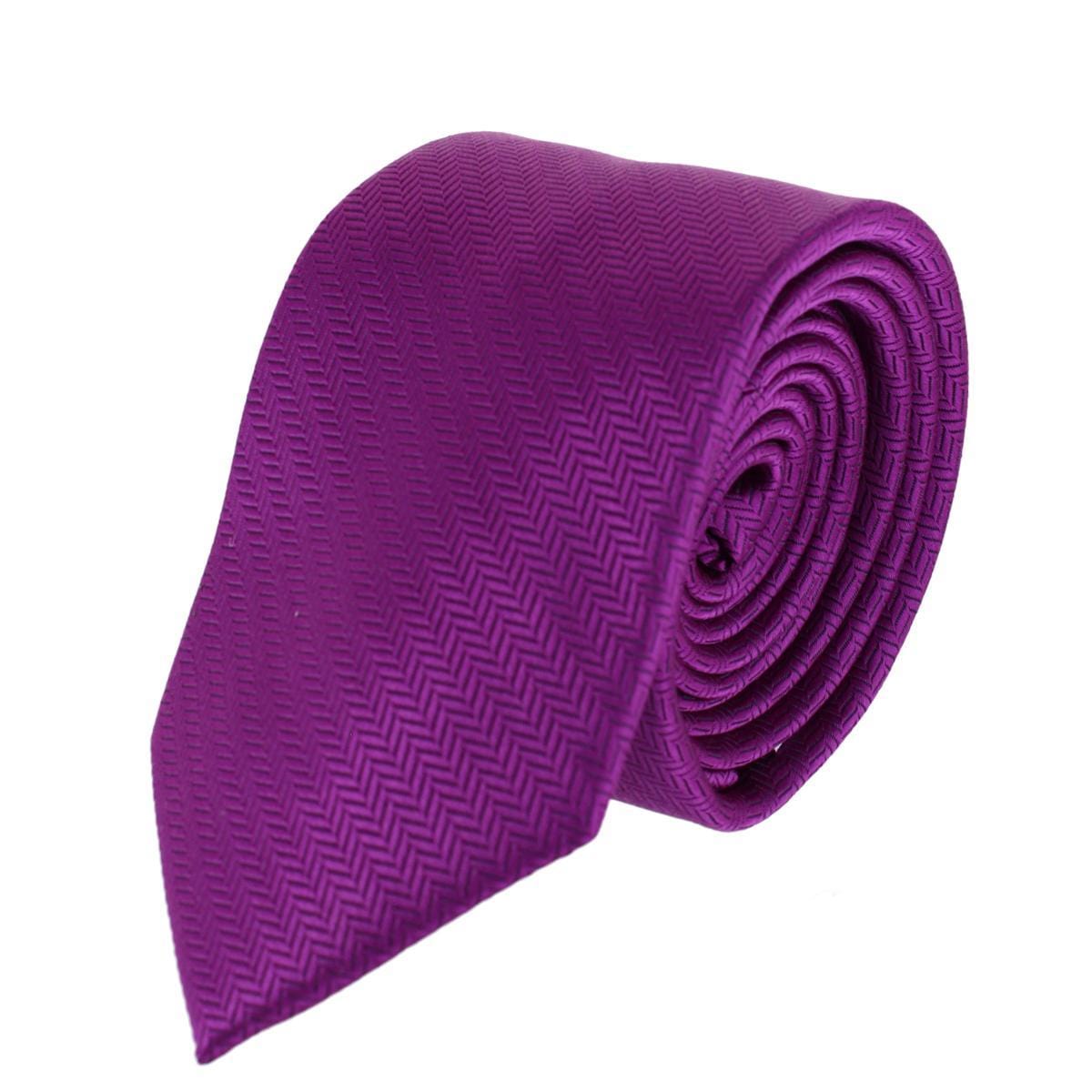Ascentix Etched Herringbone Twist Necktie - Etched Herringbone Twist Necktie