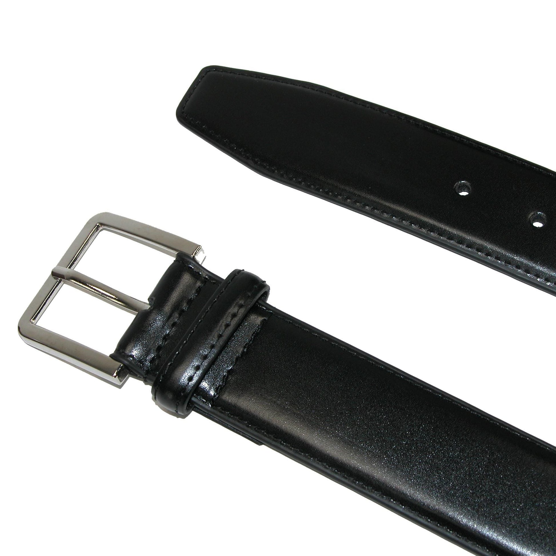 CTM® Men's Leather Travel Money Belt - Black