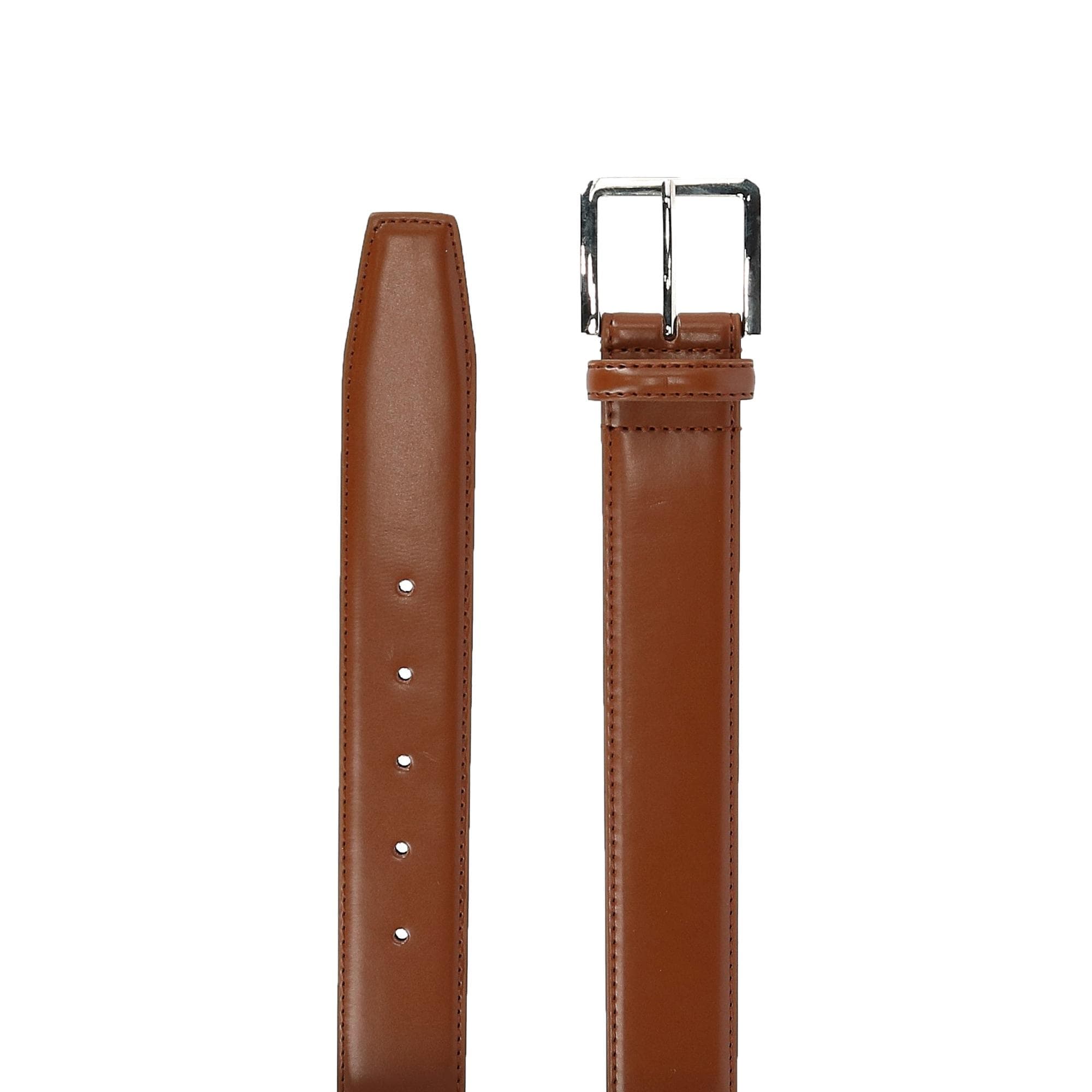CTM® Men's Leather Travel Money Belt - Tan