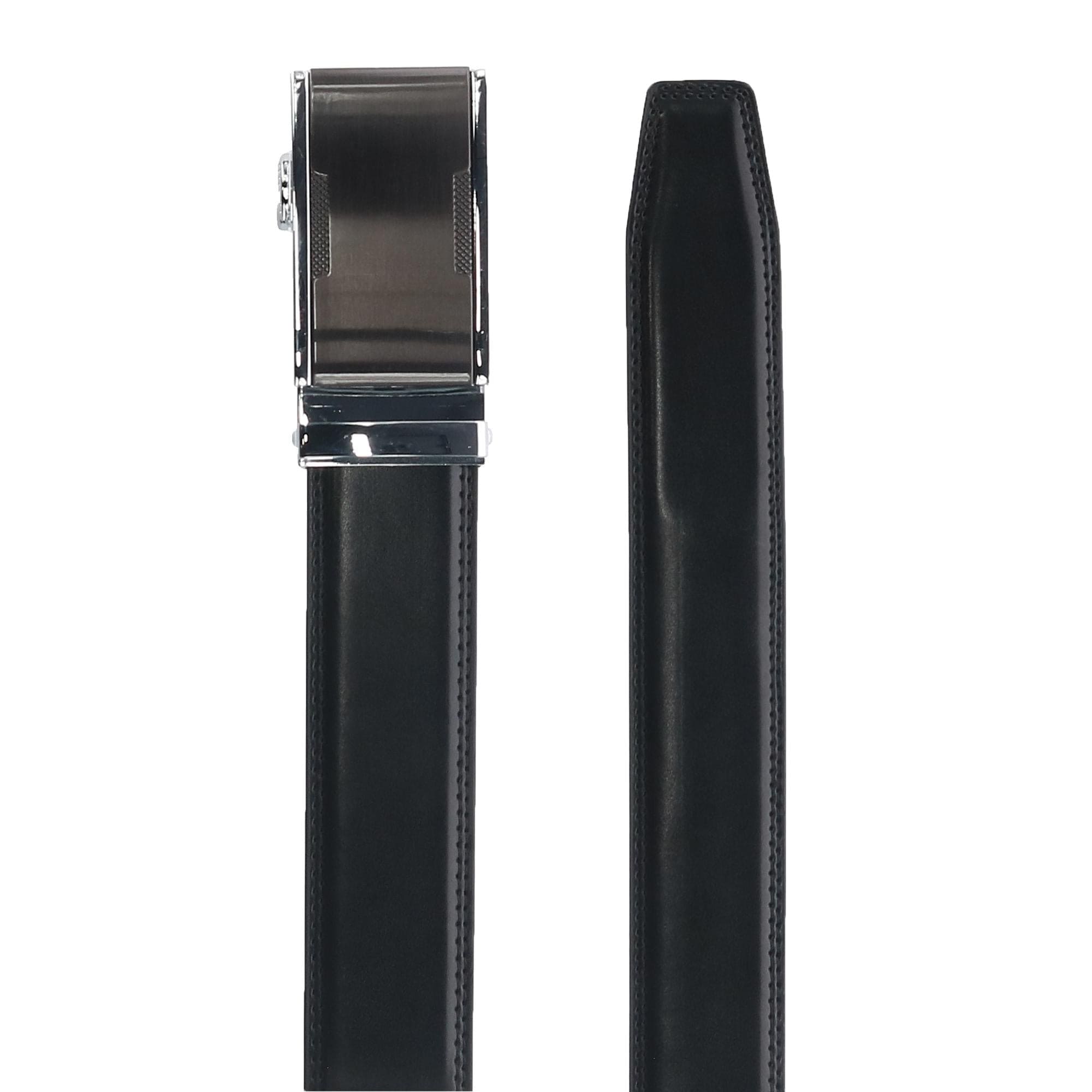 Belton USA Men's Auto Lock Travel Money Ratchet Belt - Black