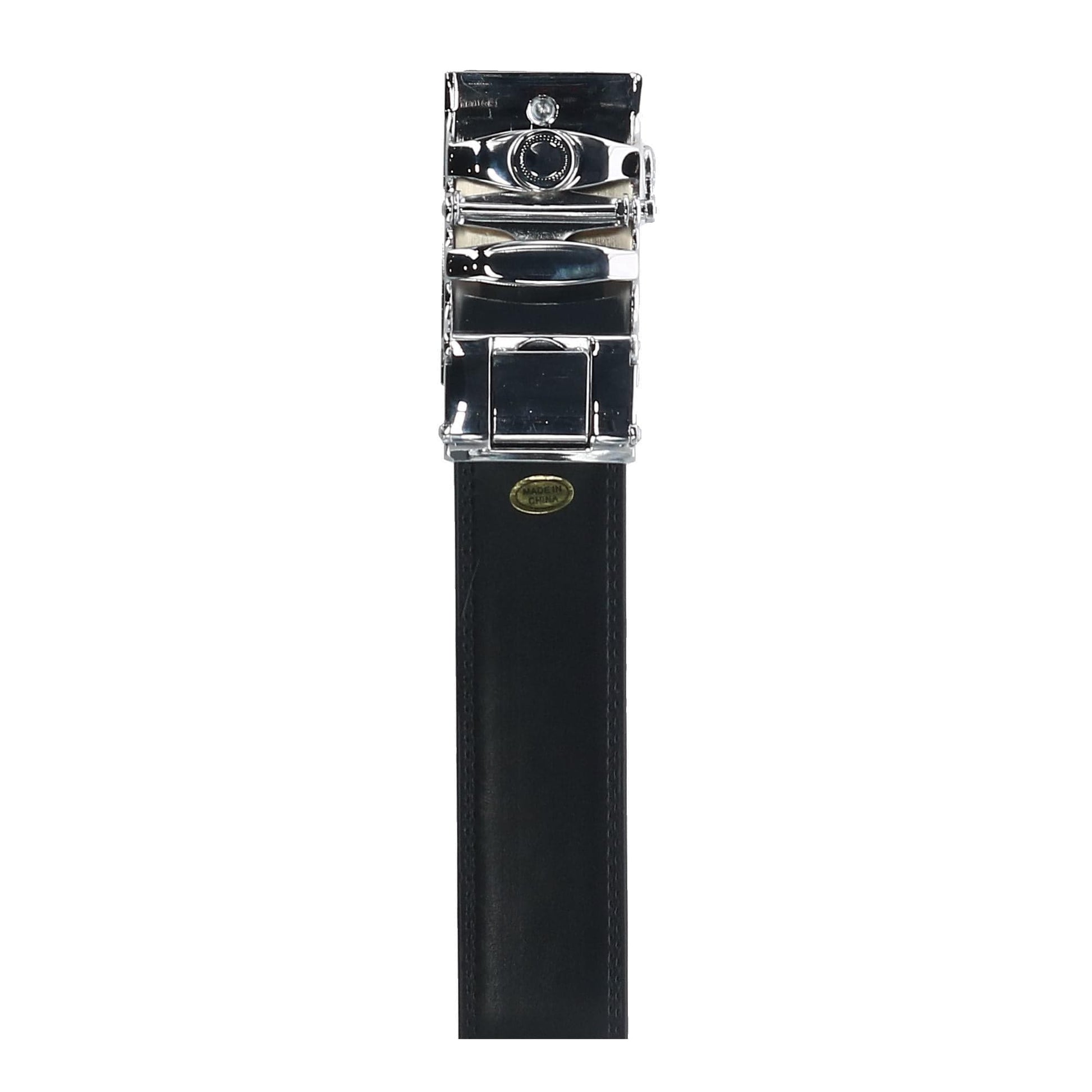 Belton USA Men's Auto Lock Travel Money Ratchet Belt - Black