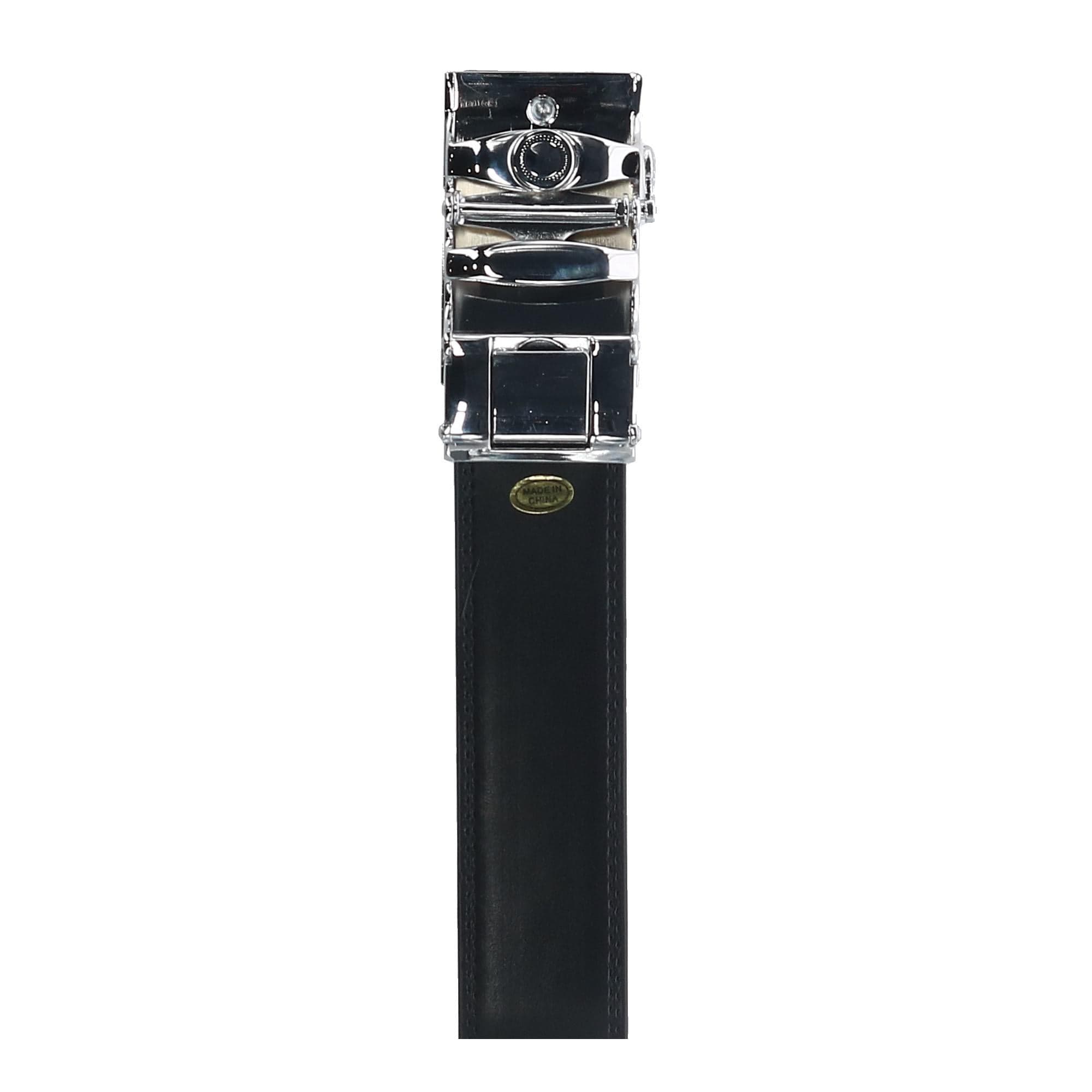 Belton USA Men's Auto Lock Travel Money Ratchet Belt - Black